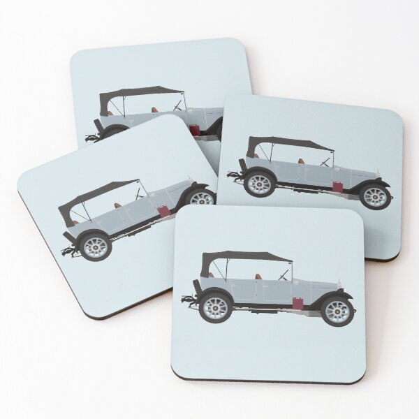 Item preview,  Austin 12/4 Tourer 'Clifton' with roof up (Grey Blue) designed and sold by JHMimaging.