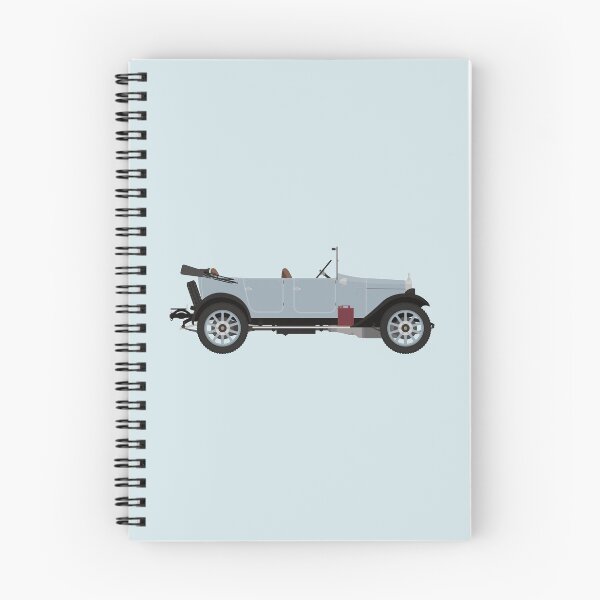 Item preview, Austin 12/4 Tourer 'Clifton' with roof down (Grey Blue) designed and sold by JHMimaging.