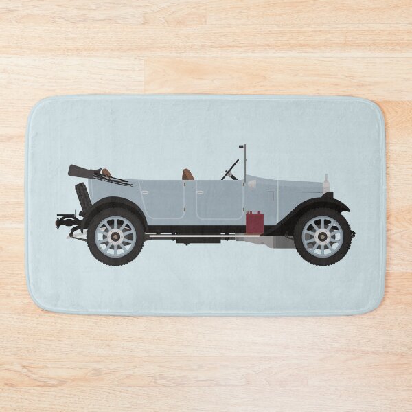Item preview, Austin 12/4 Tourer 'Clifton' with roof down (Grey Blue) designed and sold by JHMimaging.