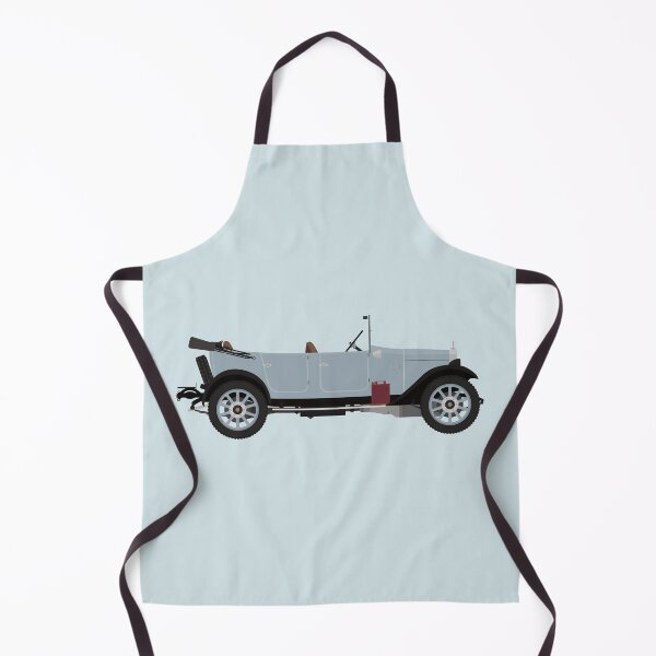Item preview, Austin 12/4 Tourer 'Clifton' with roof down (Grey Blue) designed and sold by JHMimaging.