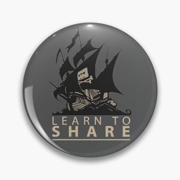 Item preview, Learn To Share - The Pirate Bay designed and sold by PearShaped.