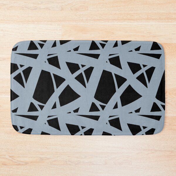 Item preview, Black and Blue Abstract Mosaic Pattern 3 Coordinates w/ HGTV 2022 Color of the Year Aleutian HGSW3355 - Colour Trends - Hue - Shades designed and sold by ColorOfTheYears.