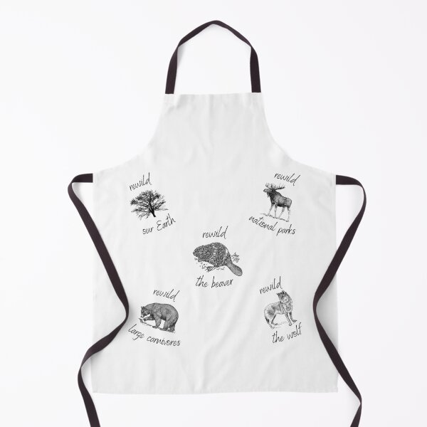Item preview, Rewild Large Carnivores/Earth/National Parks/Beaver/Wolf Rewilding Conservation designed and sold by chloeinca.