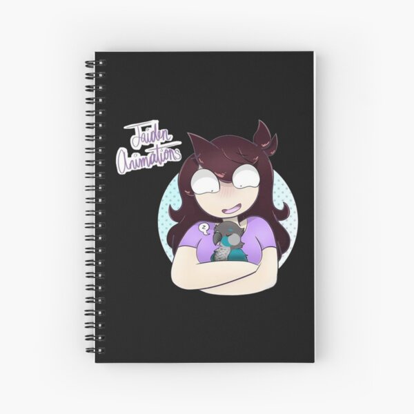 QSMP Jaiden Animations slaying Spiral Notebook by BonnBr111