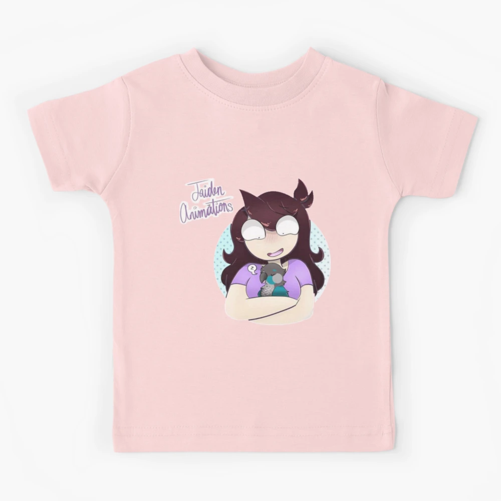 Jaiden animations funny eyes cute flying bird, parrot watching you funny   Kids T-Shirt for Sale by SGS