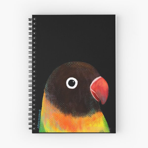 Item preview, Green Masked Lovebird designed and sold by julianamotzko.