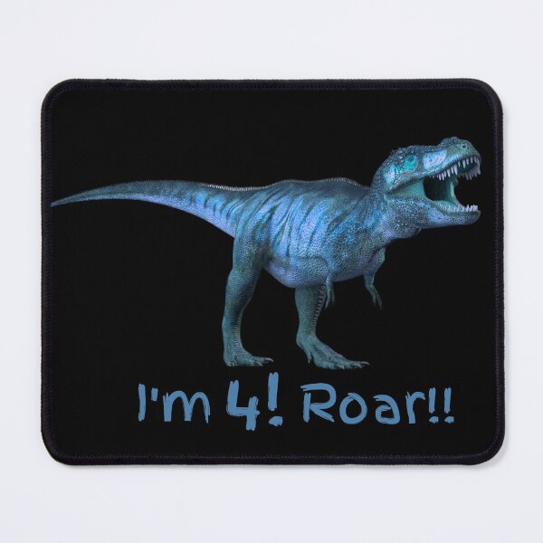 Item preview, I'm Four 4! Roar! TRex Dinosaur designed and sold by JellyBeenzz.