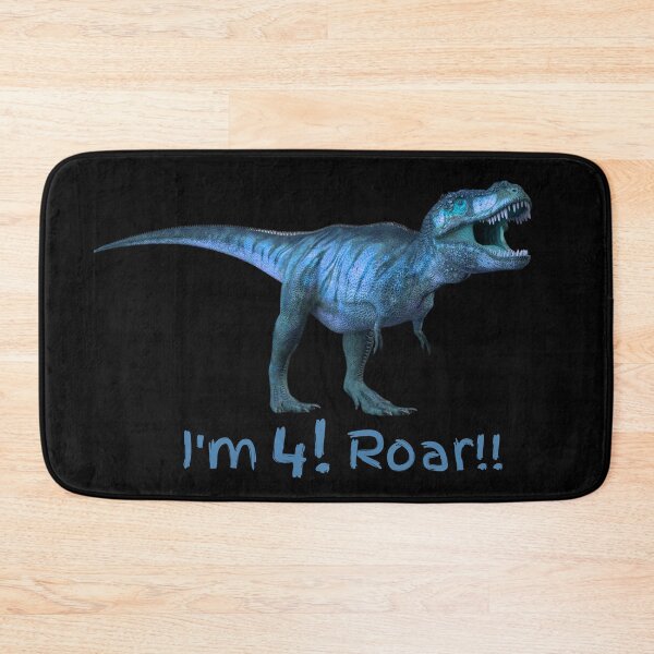 Item preview, I'm Four 4! Roar! TRex Dinosaur designed and sold by JellyBeenzz.