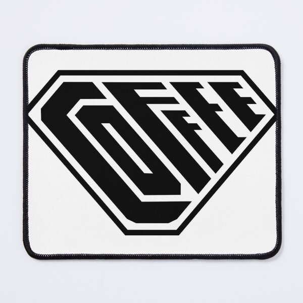Item preview, Coffee SuperEmpowered (Black) designed and sold by Carbon-Fibre Media.