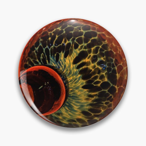 Item preview, Hot bubble of melted glass in a kiln at a glassblower workshop, glass making process. designed and sold by SvetlanaSF.