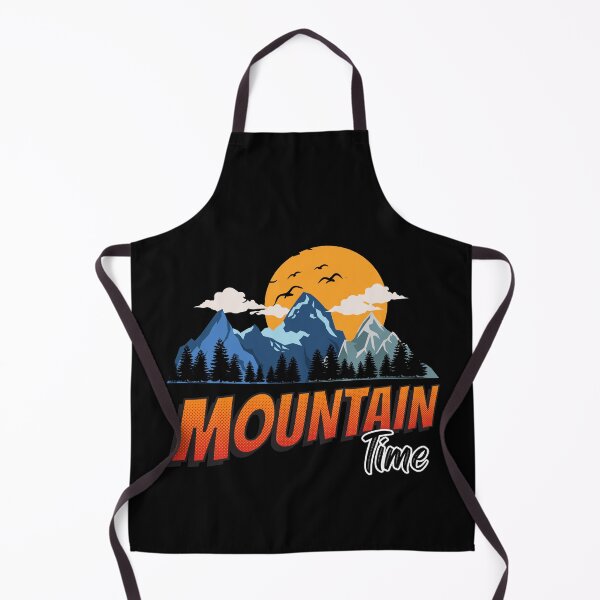 Item preview, Geometric Mountains Line Art Sun Moon Landscape (Mountain Time) designed and sold by i-longmanshop.