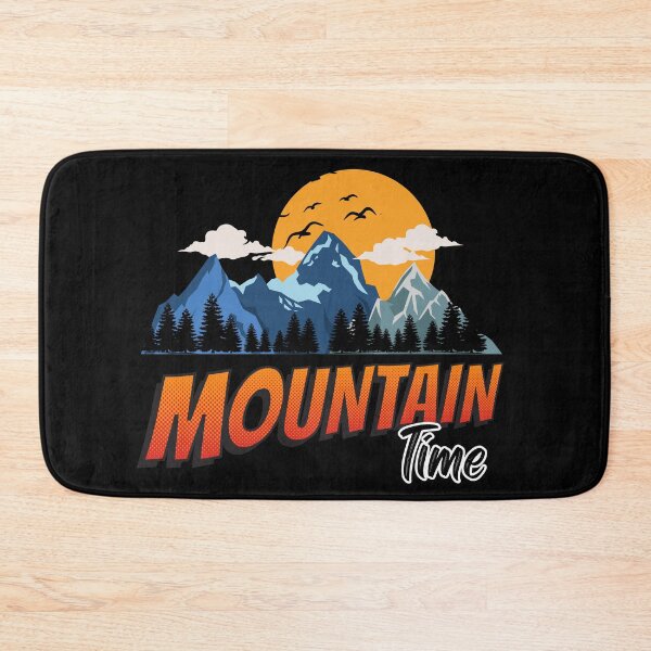 Item preview, Geometric Mountains Line Art Sun Moon Landscape (Mountain Time) designed and sold by i-longmanshop.