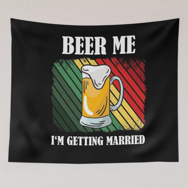 Item preview, Beer Me I'm Getting Married Funny Groom designed and sold by Club7Studios.