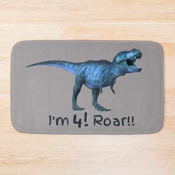 Item preview, I'm Four 4! Roar! TRex Dinosaur designed and sold by JellyBeenzz.