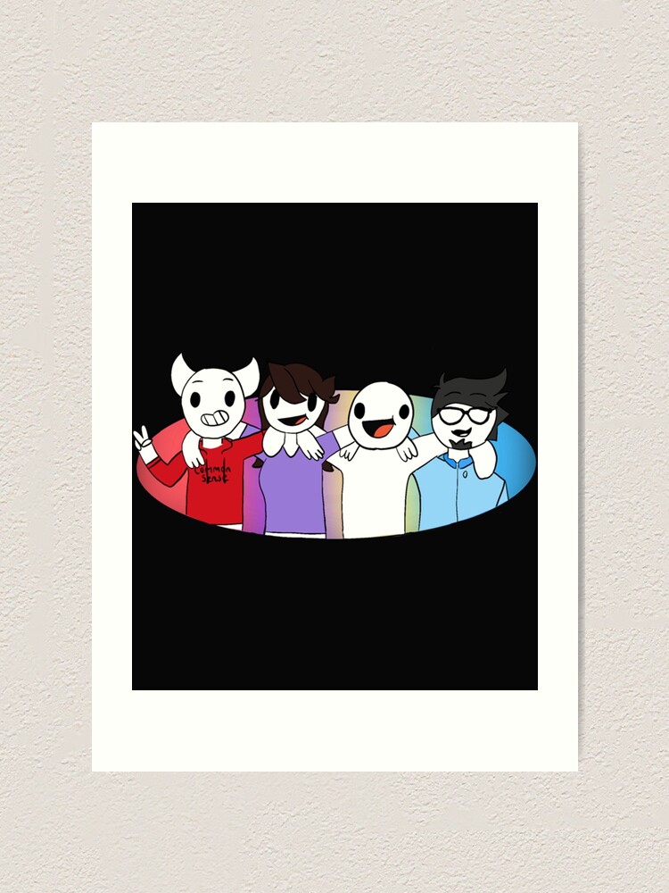 jaiden animations  Art Print for Sale by AYbesClothing