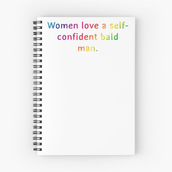 Artikelvorschau, Quote: Women love a self-confident bald man. entworfen und verkauft von IuriiVlasenko.