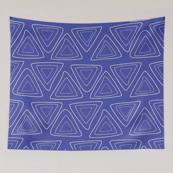 Item preview, Embedded Nachos Blue Pattern designed and sold by artistium.