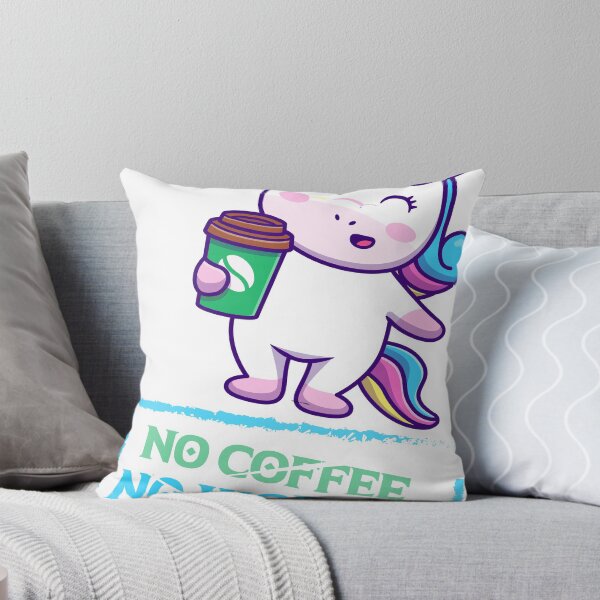 Item preview, Unicorn no coffee no workee designed and sold by specialcharms.