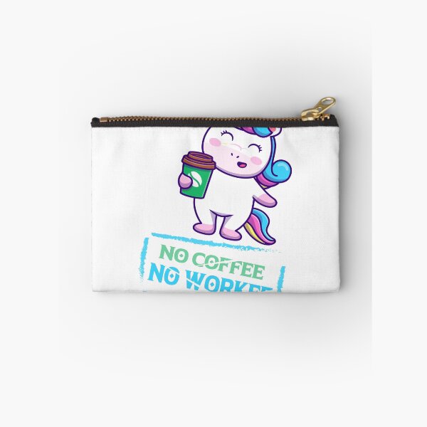 Item preview, Unicorn no coffee no workee designed and sold by specialcharms.