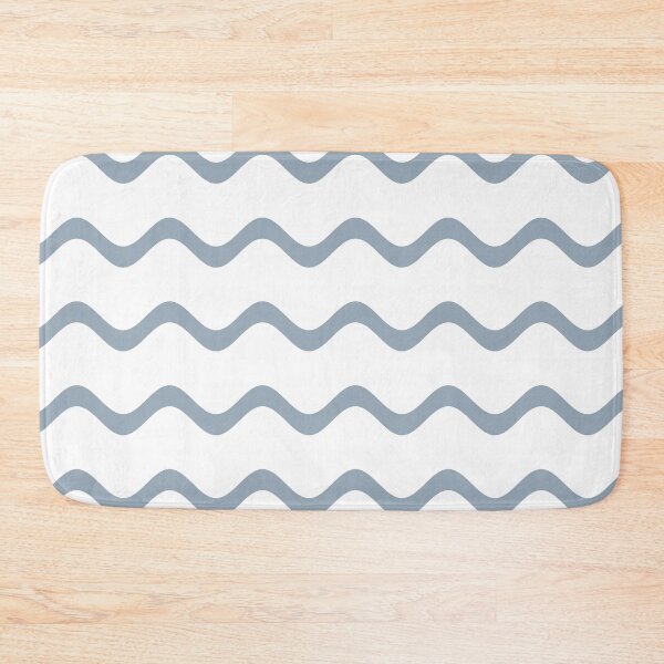 Item preview, Blue and White Horizontal Line - Stripe Pattern Coordinates w/ HGTV 2022 Color of the Year Aleutian HGSW3355 - Colour Trends - Hue - Shades designed and sold by ColorOfTheYears.