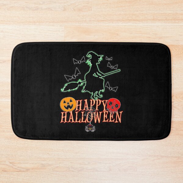 Item preview, Happy halloween witch, halloween witch, spider pumpkin skull designed and sold by StudioKokor.