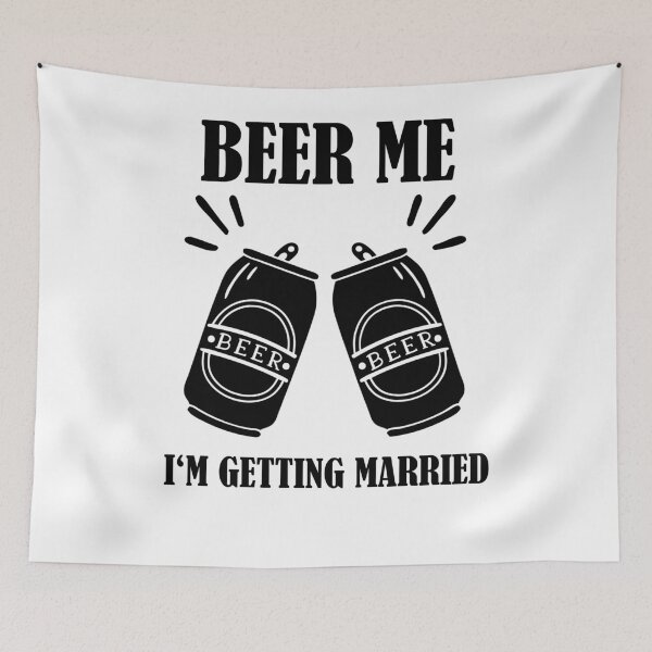 Item preview, Beer Me I'm Getting Married Funny Groom designed and sold by Club7Studios.