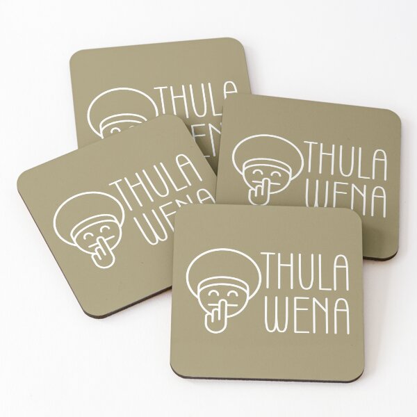 Item preview, Thula Wena - Zulu phrase which means ‘be quiet’ designed and sold by robimerch.