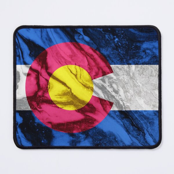 Item preview, Marble flag State of Colorado designed and sold by Dr-Pen.