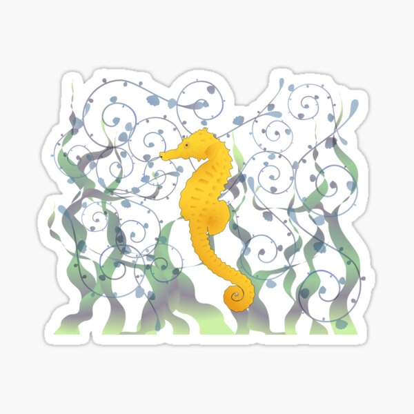 Seahorse Sticker