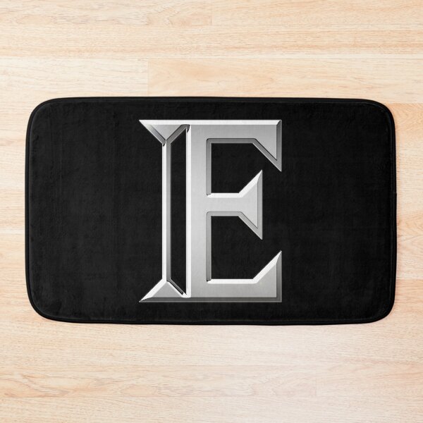 Item preview, Chrome Metallic Letter E designed and sold by PrettyPage.