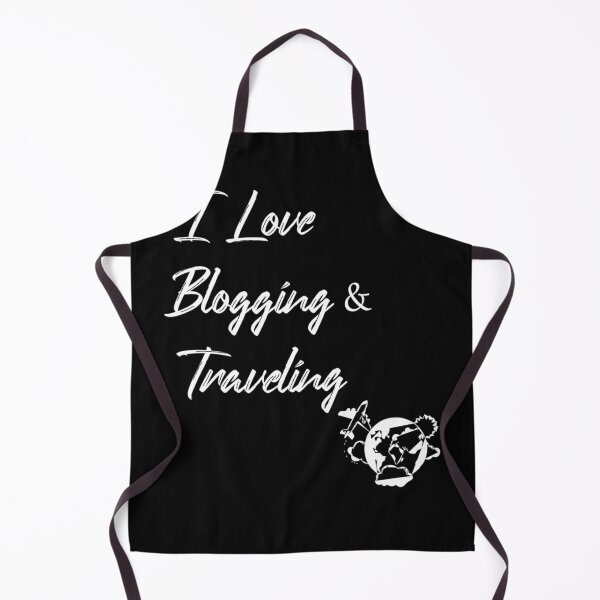 Item preview, I Love Blogging and traveling shirt  designed and sold by boujidi.