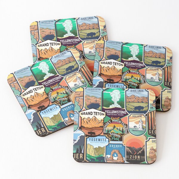 Item preview, National Parks Logo Design designed and sold by JDWCreations.