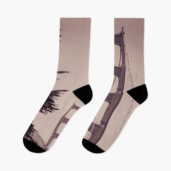 Item preview, Golden Gate Bridge in San Francisco in sepia treatment  designed and sold by SvetlanaSF.