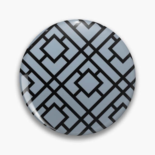 Artikelvorschau, Black and Blue Tessellation Line Pattern 24 Coordinates w/ HGTV 2022 Color of the Year Aleutian HGSW3355 - Colour Trends - Hue - Shades entworfen und verkauft von ColorOfTheYears.