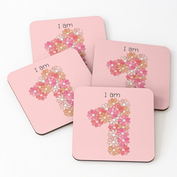 Item preview, I Am 1 (One). One Year Old Birthday Girl. designed and sold by JellyBeenzz.
