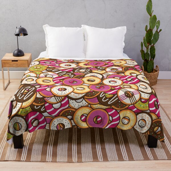 Item preview, Colorful donut pattern designed and sold by Donutlovers.
