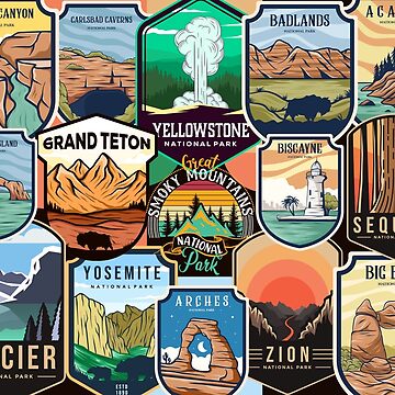 Artwork thumbnail, National Parks Logo Design by JDWCreations