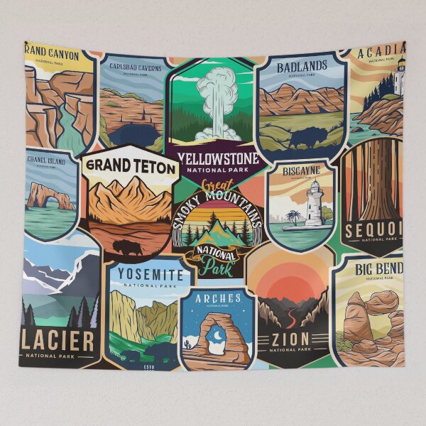 Item preview, National Parks Logo Design designed and sold by JDWCreations.
