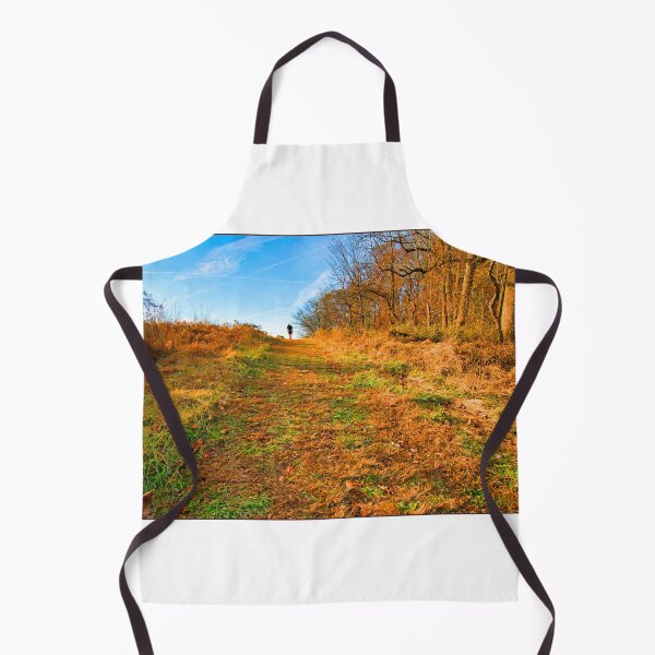 Artikelvorschau, Jogger auf einem Wiesenweg, Herbst entworfen und verkauft von AMacGPhilly.