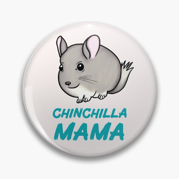 Item preview, Chinchilla Mama for Chinchilla Lovers, Blue designed and sold by Mochi-Merch.