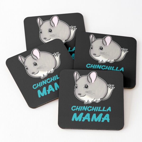 Item preview, Chinchilla Mama for Chinchilla Lovers, Blue designed and sold by Mochi-Merch.
