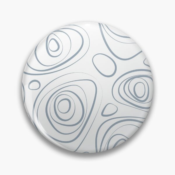 Item preview, Blue and White Wacky Retro Circle Pattern Coordinates w/ HGTV 2022 Color of the Year Aleutian HGSW3355 - Colour Trends - Hue - Shades designed and sold by ColorOfTheYears.