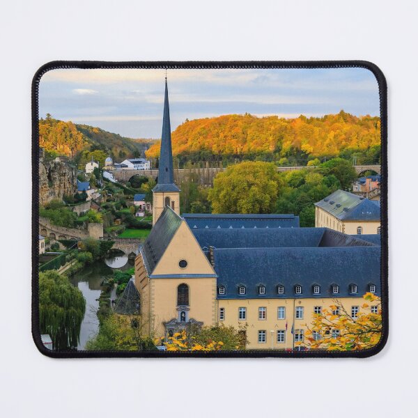 Item preview, Neumunster Abbey in Luxembourg old town designed and sold by SvetlanaSF.
