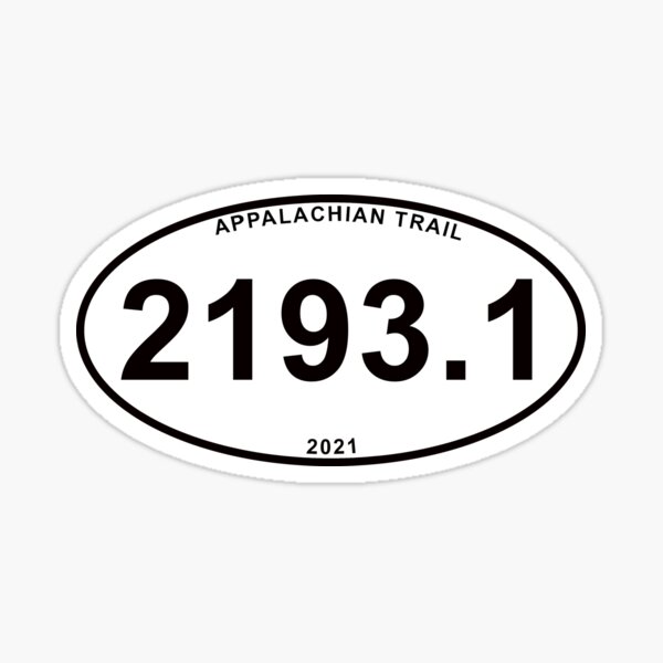 Artikel-Vorschau von Appalachian Trail-Meilenzahl 2021 | 2193,1 Meilen, designt und verkauft von Deedy  Studio.