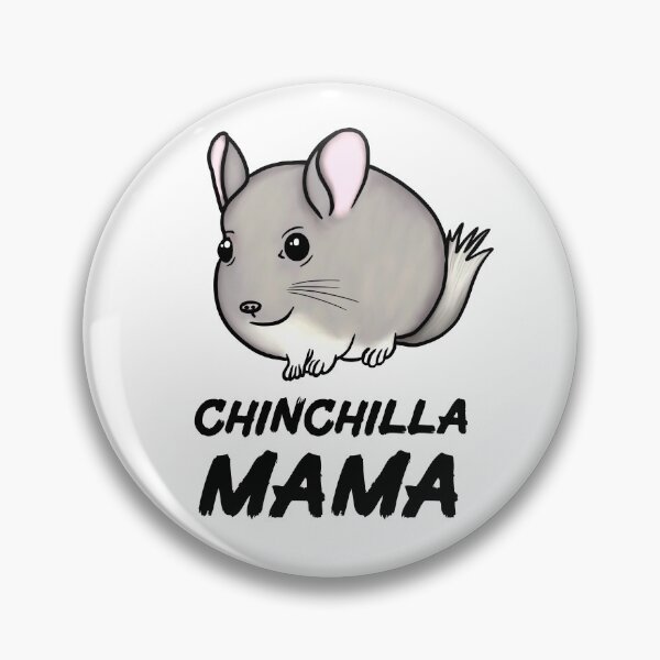 Item preview, Chinchilla Mama for Chinchilla Lovers, Black designed and sold by Mochi-Merch.