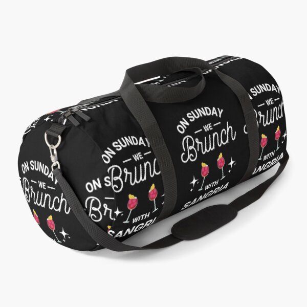 Item preview, On Sunday We Brunch With Sangria - Sunday Brunch Funny designed and sold by ExploreTheStore.