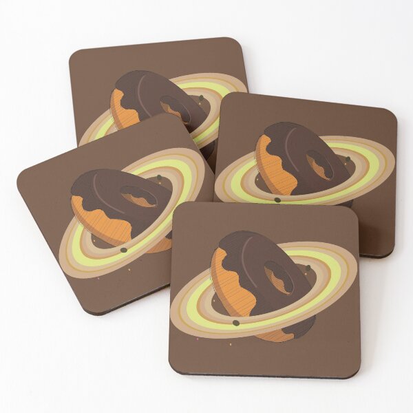 Item preview, Chocolate donut planet designed and sold by Donutlovers.
