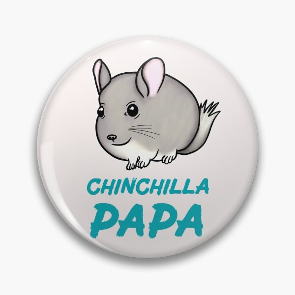 Item preview, Chinchilla Papa for Chinchilla Lovers, Blue designed and sold by Mochi-Merch.