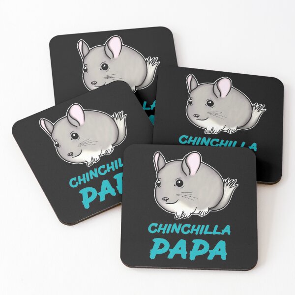 Item preview, Chinchilla Papa for Chinchilla Lovers, Blue designed and sold by Mochi-Merch.