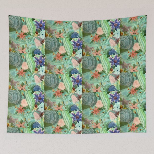 Item preview, A wild flower expression  designed and sold by Tonyasartprints.